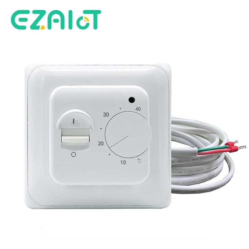 Electric Floor Heating Thermostat 220V 16A Home Heater Electric Water Warm Room Floor Temperature Controller