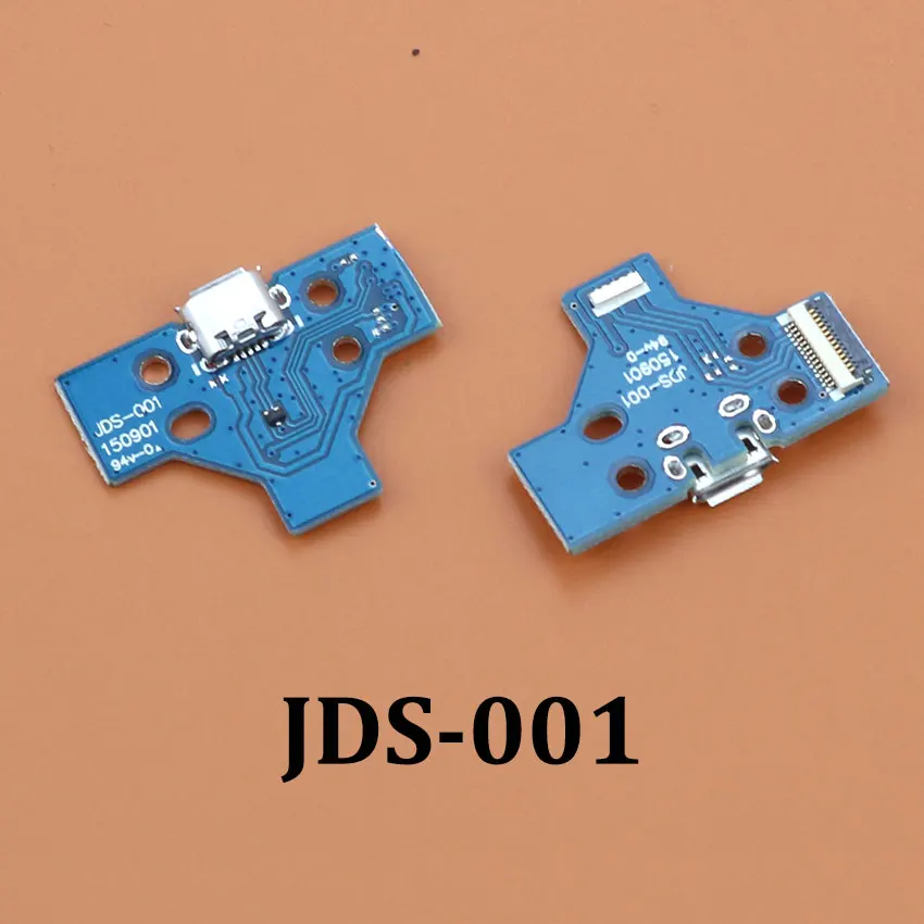 PS4 컨트롤러 마이크로 USB 충전 보드 포트 소켓 잭 테일 도크 12Pin 14Pin JDS 001 011 030 040 055 커넥터 플렉스 케이블