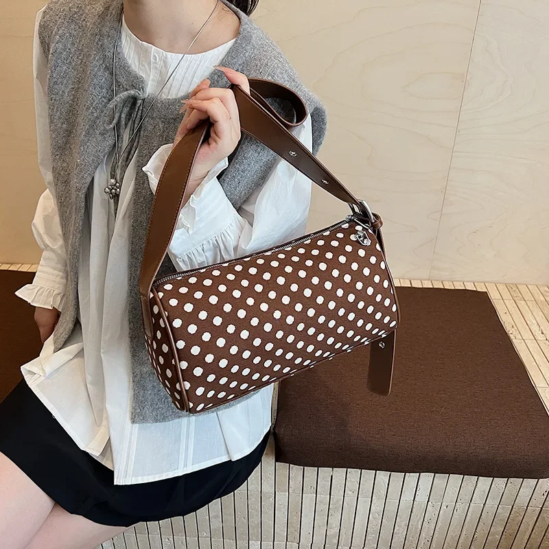 

New Rivet Handbag - Women's Underarm Bag, Street Trendy Punk Shoulder Handbag