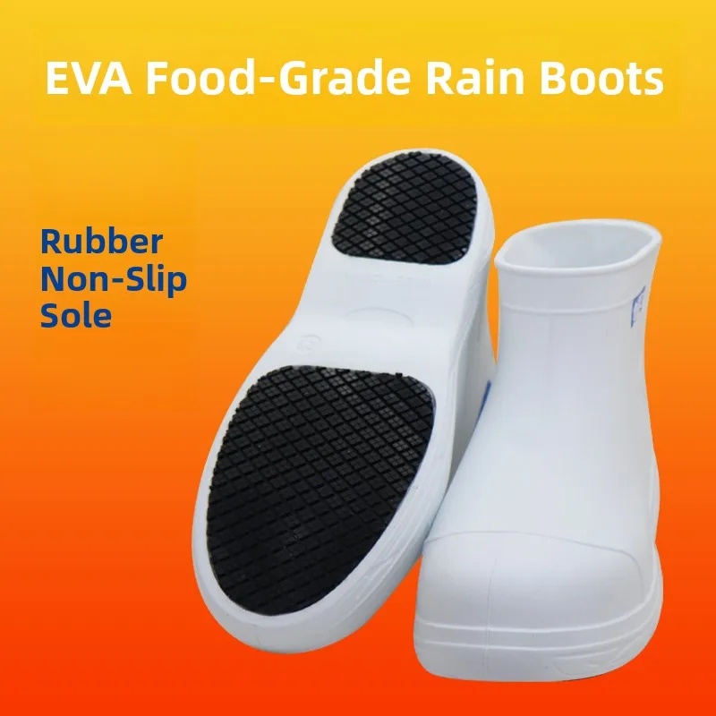 

Противоскользящие резиновые сапоги шеф-повара, легкие водонепроницаемые кухонные мужские износостойкие маслостойкие сапоги Chef Rain oes Gold Rain King