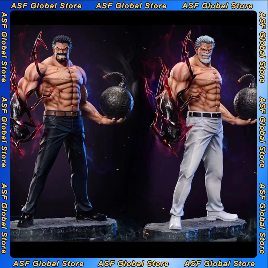 26cm ONE PIECE Gk The Hero Ends Monkey D Garp Standing Scene Hand-made Model Collection  Ornaments Statue Birthday Gift Toy Kids