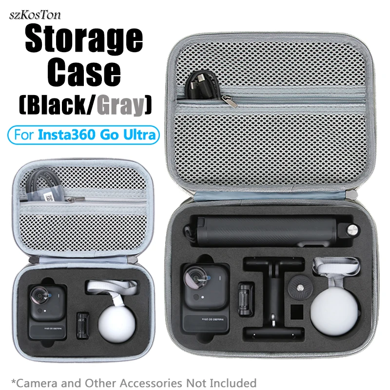 

Box for Insta360 GO Ultra Camera Carrying Case Portable Storage Bag Protective Case For Insta360 Action Camera Accessories