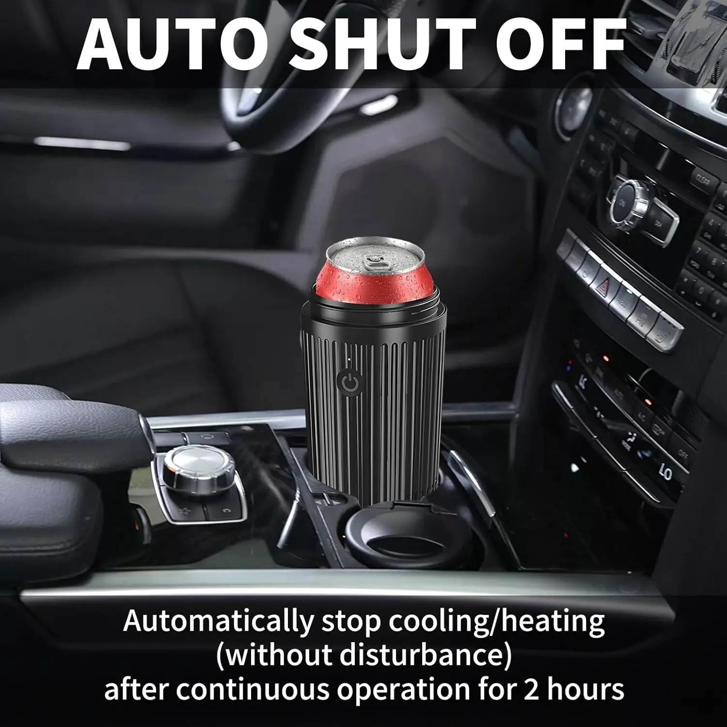 Portabicchieri per Auto con Riscaldamento e Raffreddamento, Riscaldatore e Refrigeratore Intelligente per Caffè, Bevande e Latte