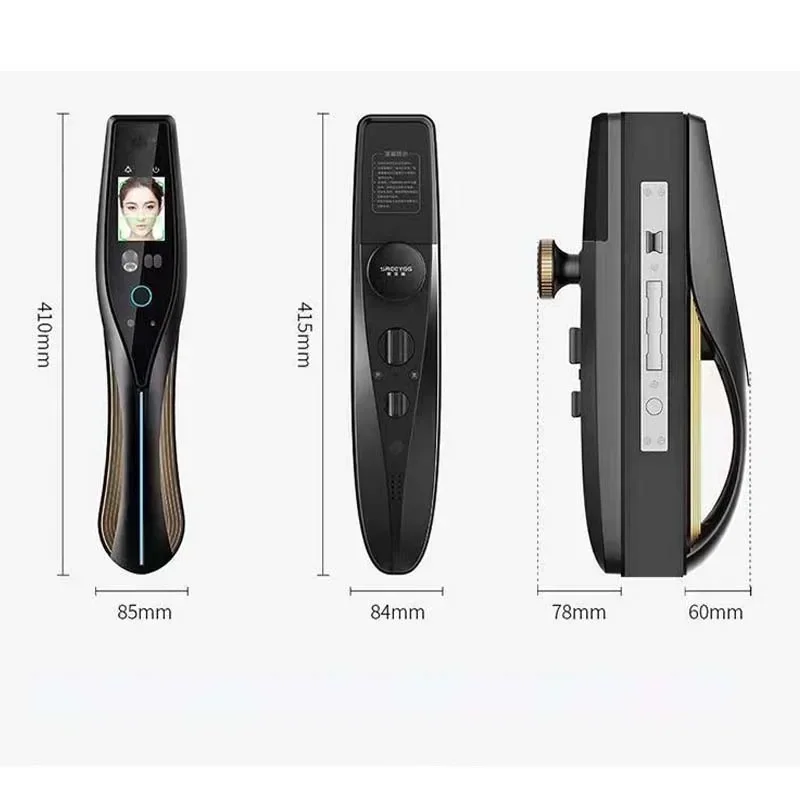 Door Lock Face Recognition Lock Digital Security Touch Screen Keyless Face Smart Door Lock