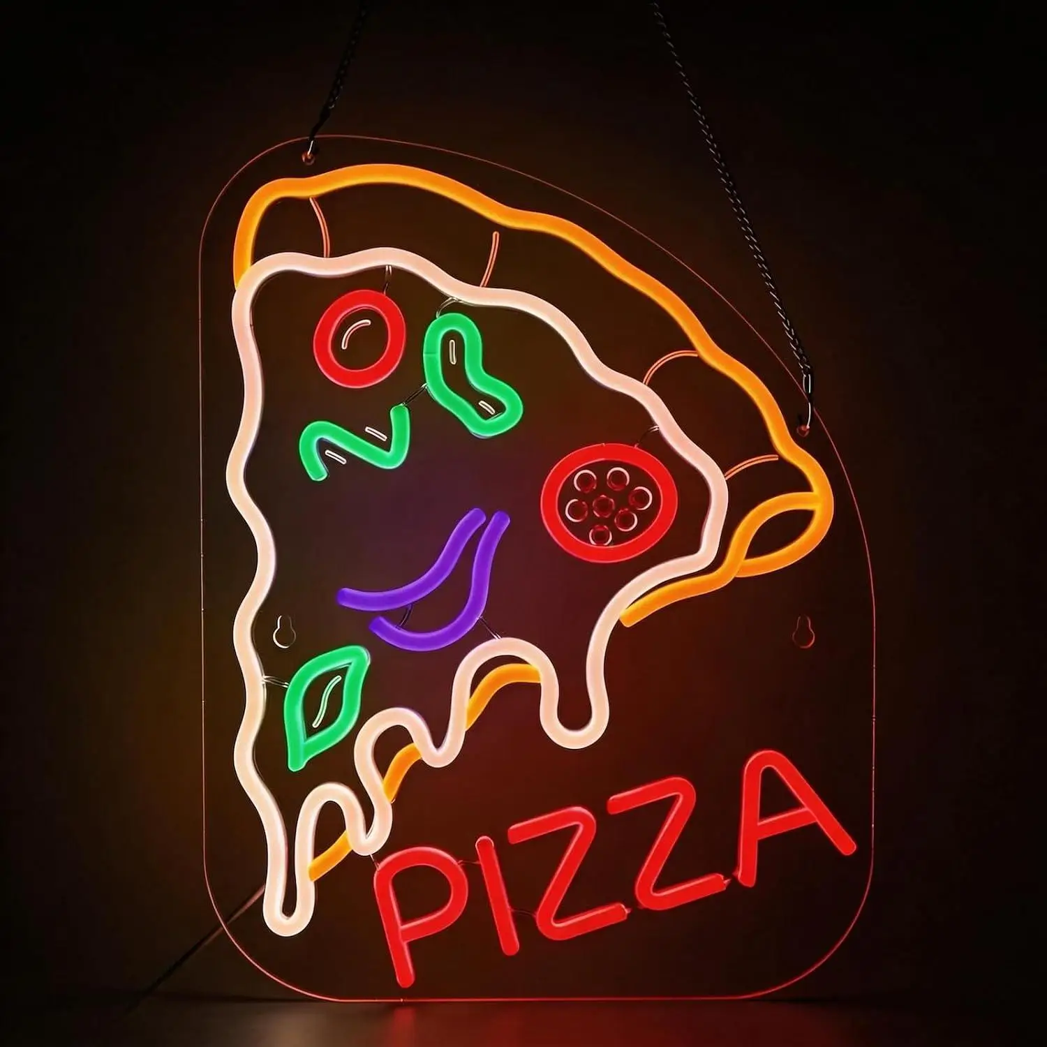 ピザネオンサイン-usb調光可能な-led-ライトピザショップイタリアンレストランファーストフード店窓壁装飾看板ライト