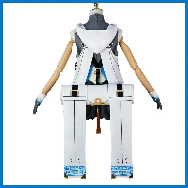 FC6Game Wuthering Waves Youhu Cosplay Costume Lolita Dress Knapsack Wig Uniform Woman Sexy Halloween Carnival Party Suit@FC8！