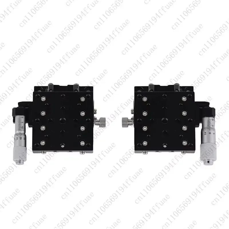 JCX-40 40 x 40 mm X-Axis Linear Stage Translation Platform Micrometer Screw Manual Stage for Other Optical Instruments