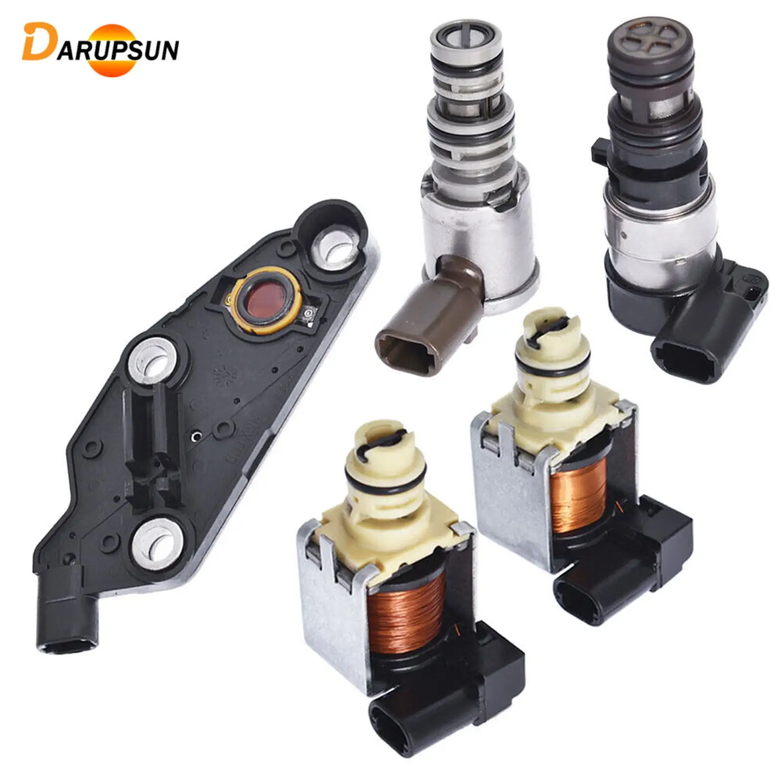 

DARUPSUN 4T65E Transmission Solenoid Kit TCC 2 Shift EPC Switch For Chevy Buick 2003-2011