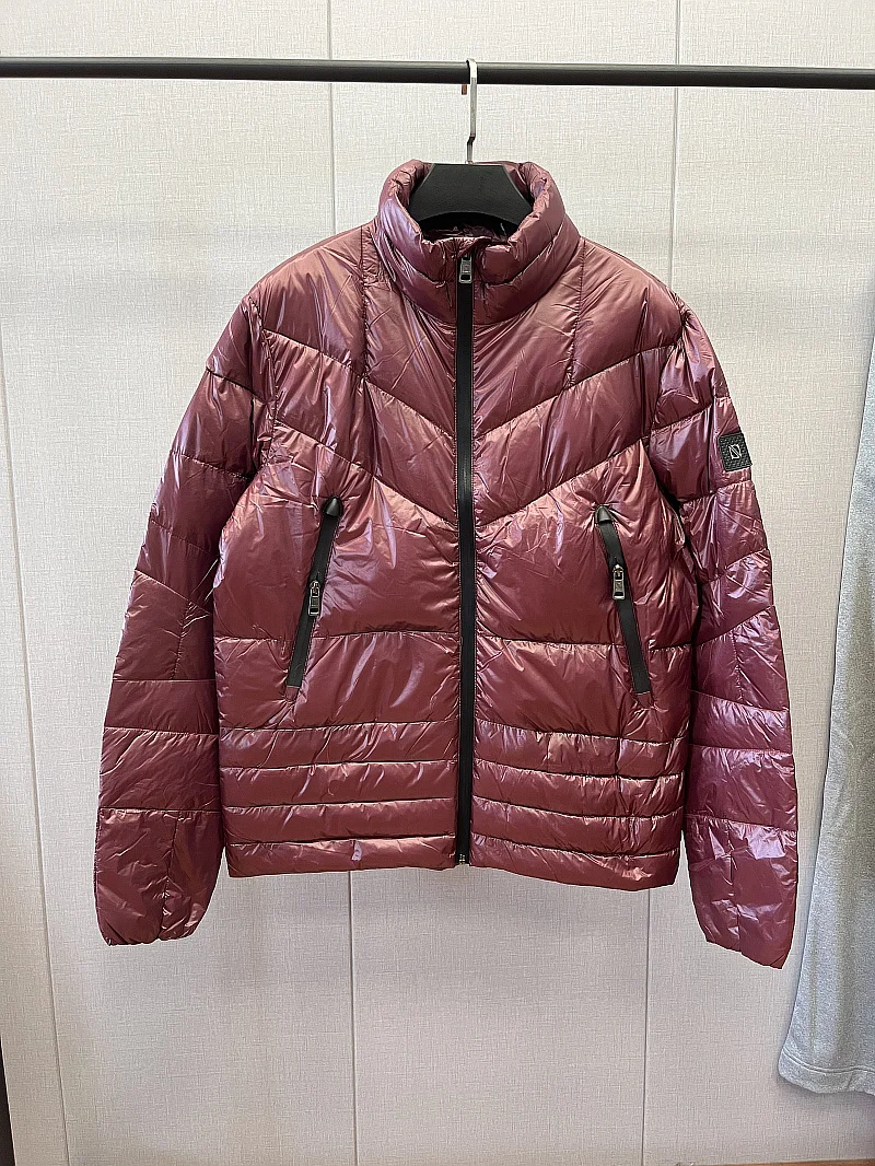 

Step Card 2298 Men's Stand Collar down Jaet Lightweight Winter Outerwear Non-ift Fill Powerhouse Nylon White Du down