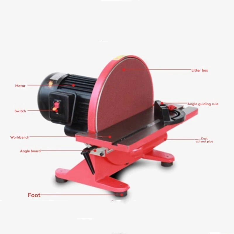 Sand Disc Machine Mini Polishing Machine Household Grinding Polishing Machine Electric Pure Copper Motor