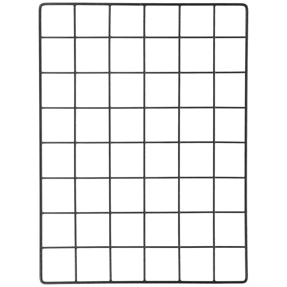 Hat Display Grid Photo Shelf Stand Clothes Hanging Closet Organizer Mesh Pendant Storage Frame