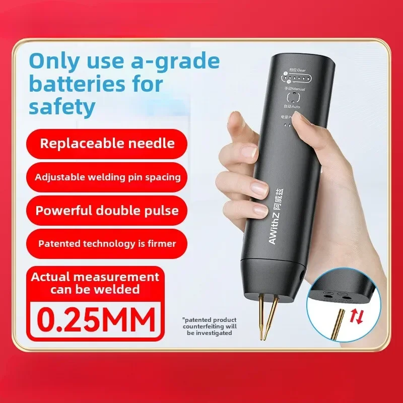 

USB портативный мини-аппарат для точечной сварки «сделай сам» с литиевой батареей 18650, бытовой ручной автоматический сварочный инструмент для никелевой ленты