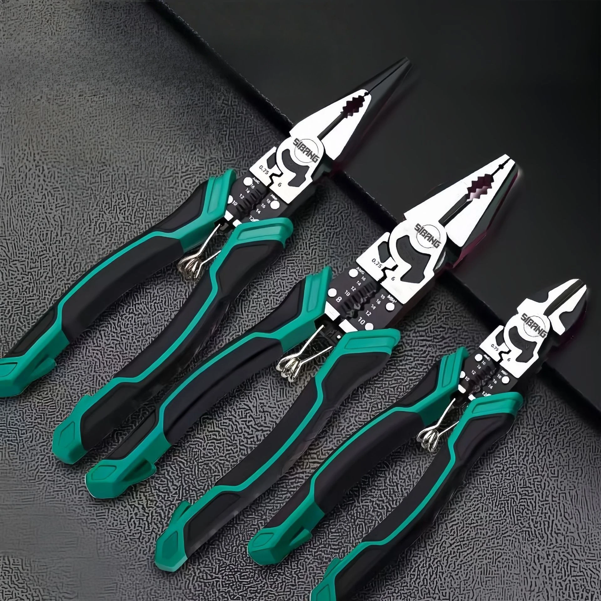 

Professional Heavy Duty 9 Inch 9in1 Alloy Steel Wire Cutter and Needle Nose Pliers for Electrician Industrial MultifunctionTool