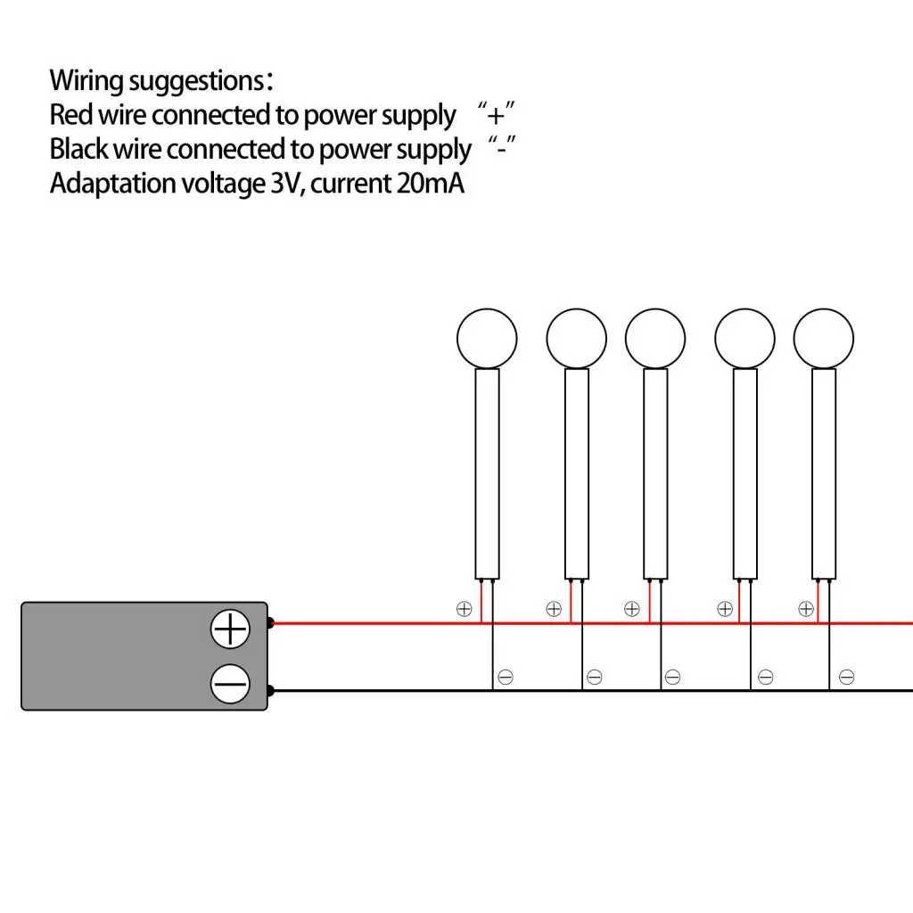 20pcs White N Scale LED Lamppost Lights for Model Railway Garden Landscape Miniature Street Lamps Sand Table Accessories