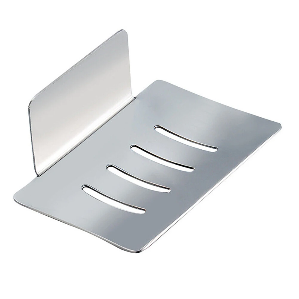 Soap Holder Dish Keeps The Bathroom Stuffs Dry And Hygeian High Quality Practical Silver Stainless Steel Combs