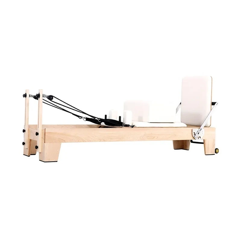 2025 New Wholesale Commercial Pilates Set, YTYIN Gym Equipment Reformer with Chair for Studio #5