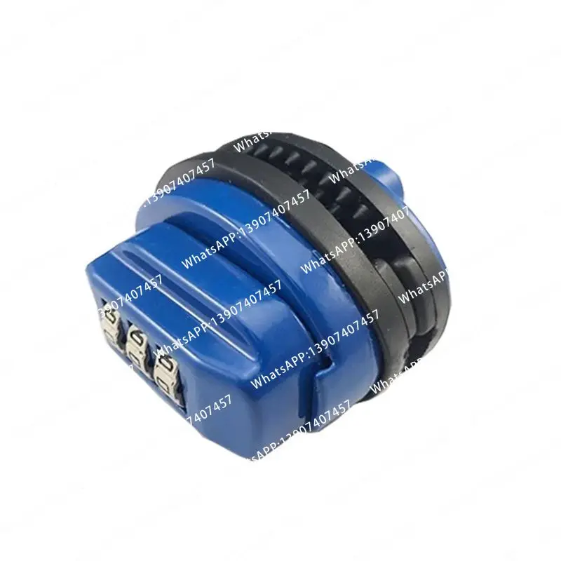 Three-dial gun lock zinc alloy trigger lock anti-theft key protection safety lock