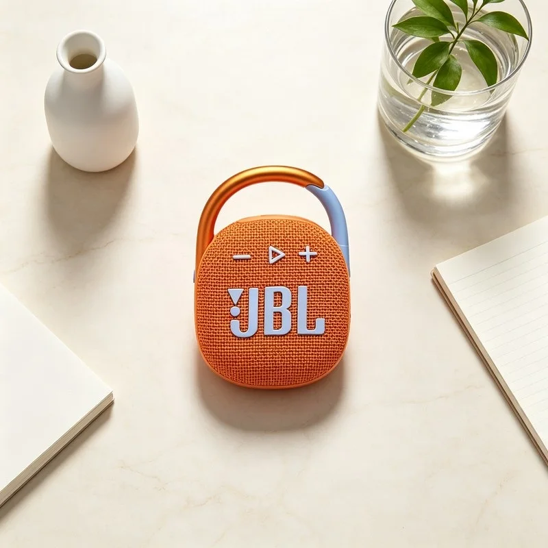 JBL CLIP4 Waterproof Clip On Speaker With Clear Sound And Portable Bass
