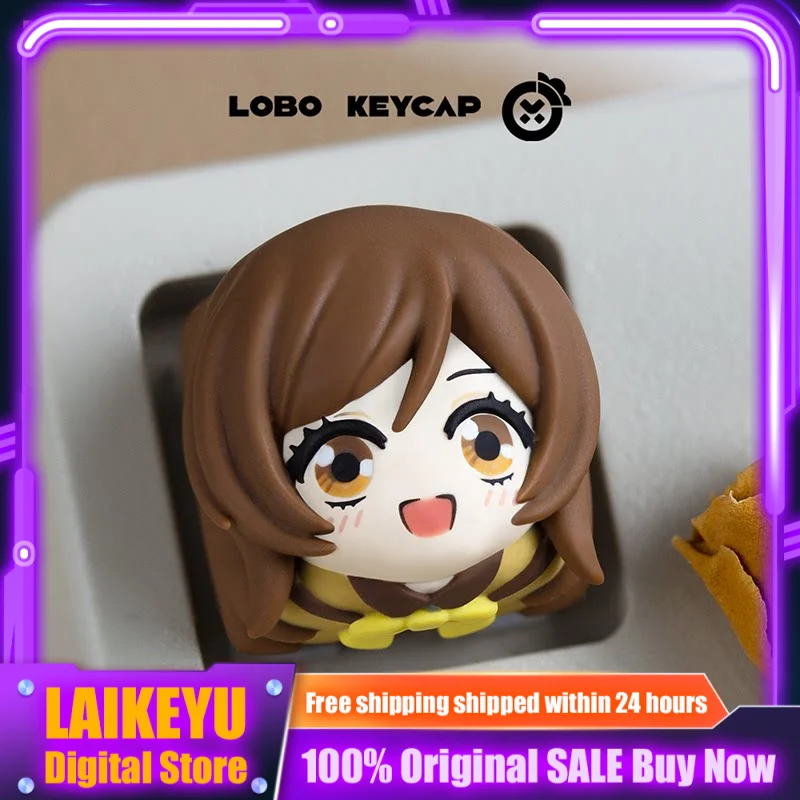 Yuanqi Girl's Fate Knots God Theme Keycap original Resin Mechanical Keyboard PC Game Keyboard Collection Gift Custom Keycap
