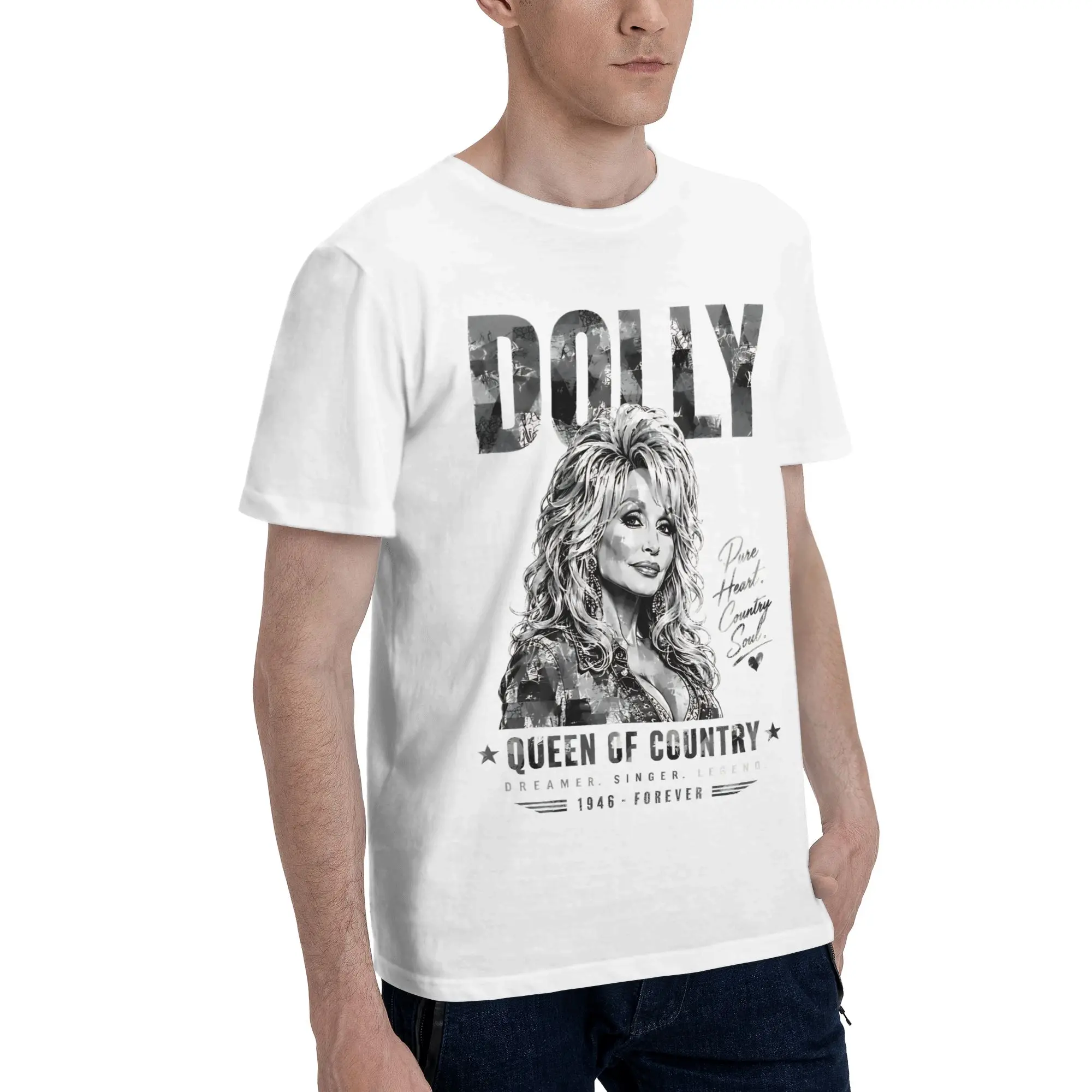 RIP Dolly Parton Tee Shirt for Men Women Graphic Printed T Shirts  Cotton Clothing