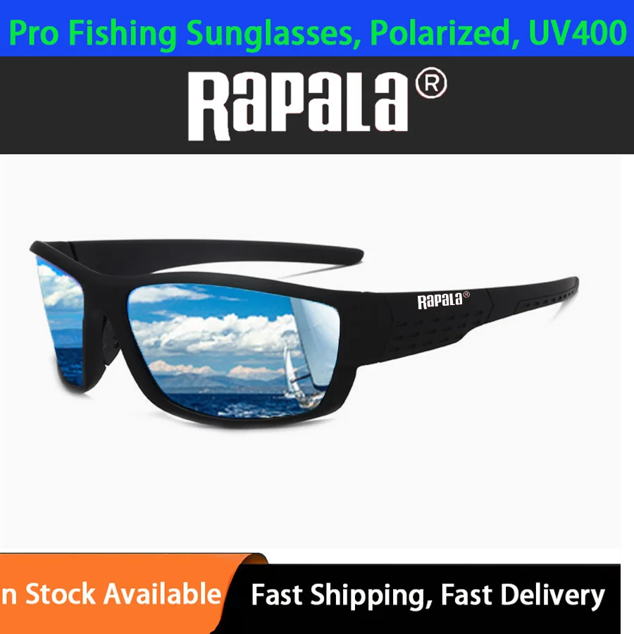 2025 New Rapala Fashional Polarized Sunglasses Outdoor Mountaineering Anti-ultraviolet Sunglasses Riding Fishing Sunglasses