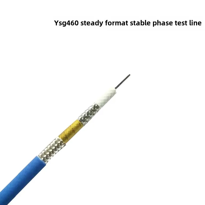 High-frequency and low-loss RF coaxial test cable YSG460 stable amplitude and phase stable line SFT142 line