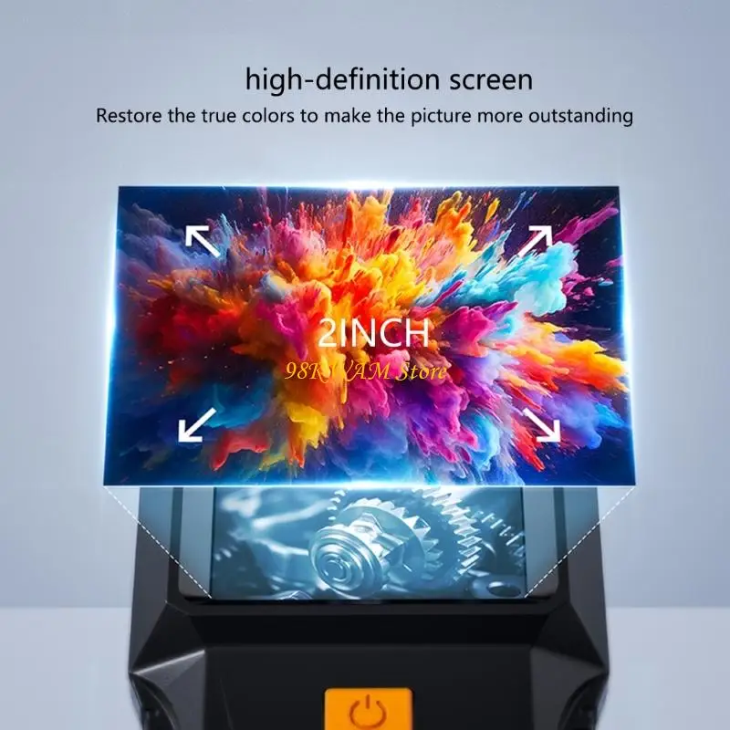 

68UF Ручная камера для осмотра труб 8 мм Водонепроницаемая линза Автомобильный диагностический инструмент