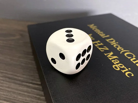 Mental Dice (Cube) 2.0 by H.Z Magic Gimmick Wireless Charging Magic Tricks For Professional Magicians Soul Prediction Close Up