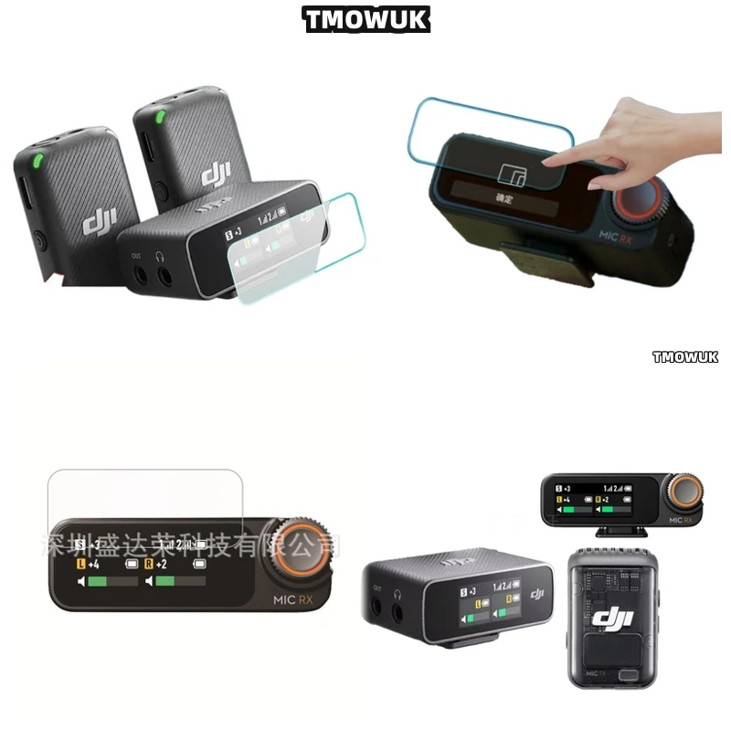 

For DJI Mic Mic 2, All-Round Defense With Tempered Glass Screen Protector