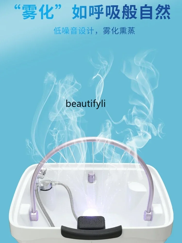 New Head Therapy Spa Fumigation Instrument Hair Care Hair Care Center Water Circulation Balance PH Color Light Spa