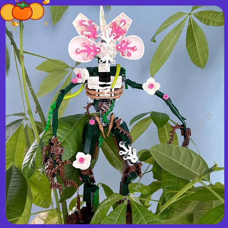 

New products in stock Man eating Orchid Building Blocks Children's Self assembling Building Blocks Intelligence Toys