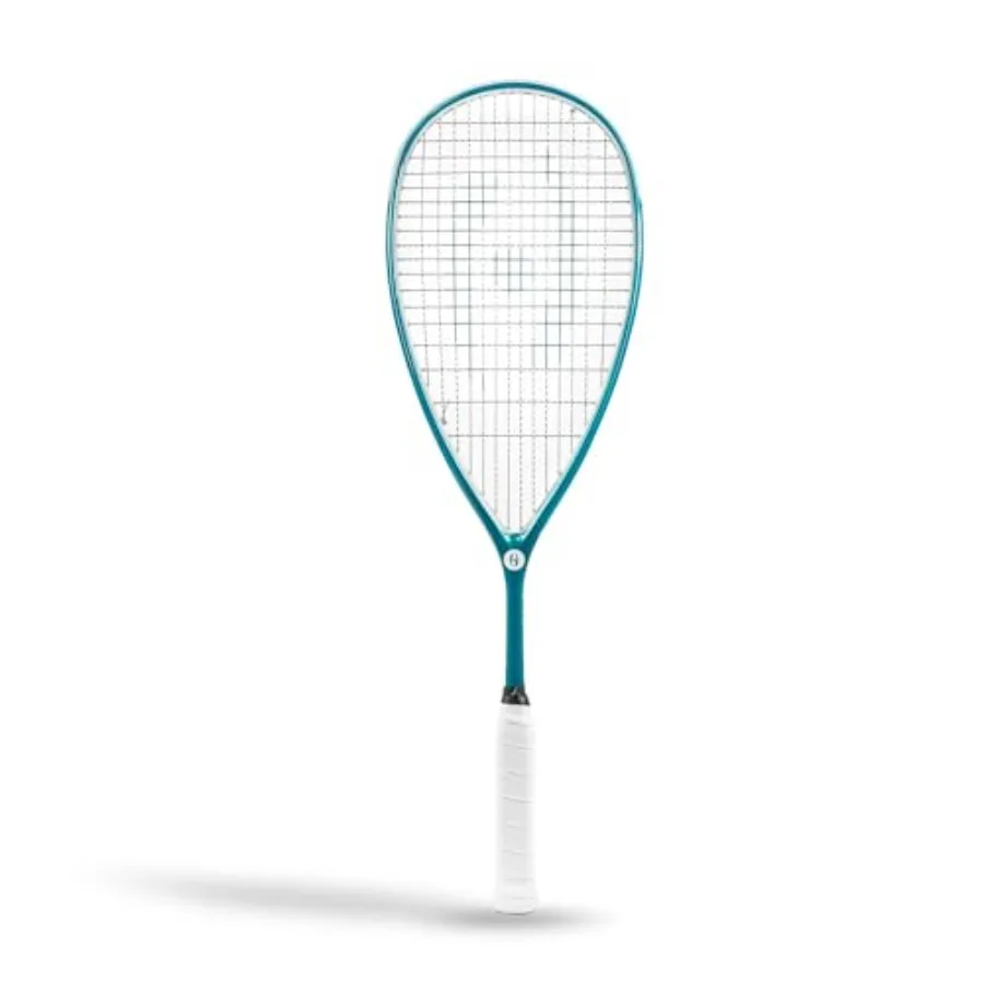 

120 Squash Racquet Lightweight 120g Frame for Enhanced Power Control Teardrop Design Premium Carbon Fiber Construction Ideal fo