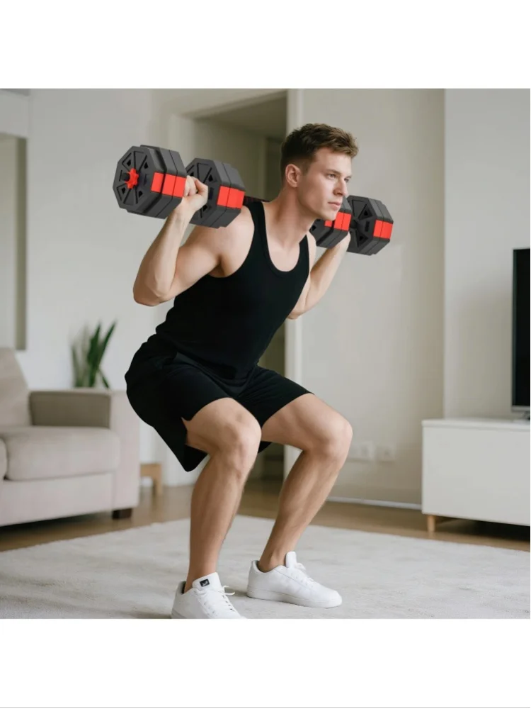 SPORTNOW 6-in-1 Hantelset Kurzhantel Set Kurzhanteln Langhanteln 25 KG