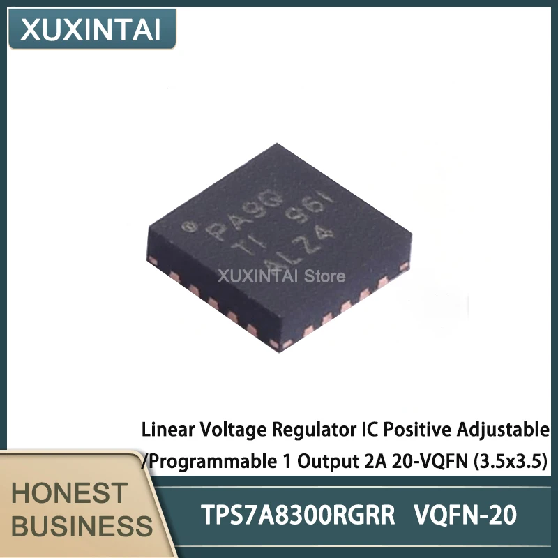 10Pcs/Lot New Original TPS7A8300RGRR TPS7A8300  Linear Voltage Regulator IC Positive Adjustable/Programmable 1 Output 2A 20-VQFN