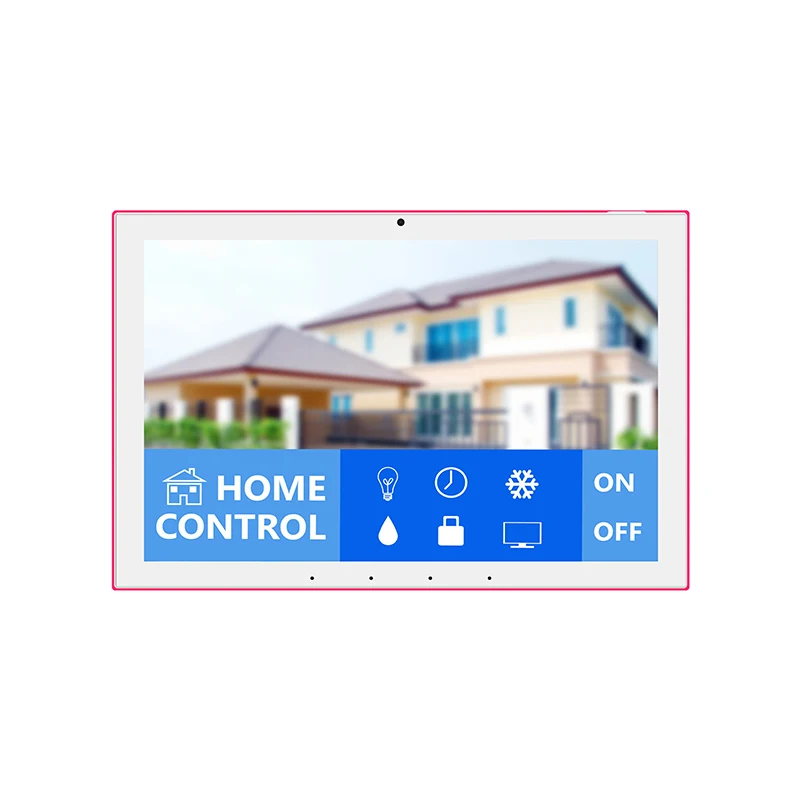 Wall mounted embedded control smart home matter Zigbee POE Android 13 system panel pc touch screen tablet pc