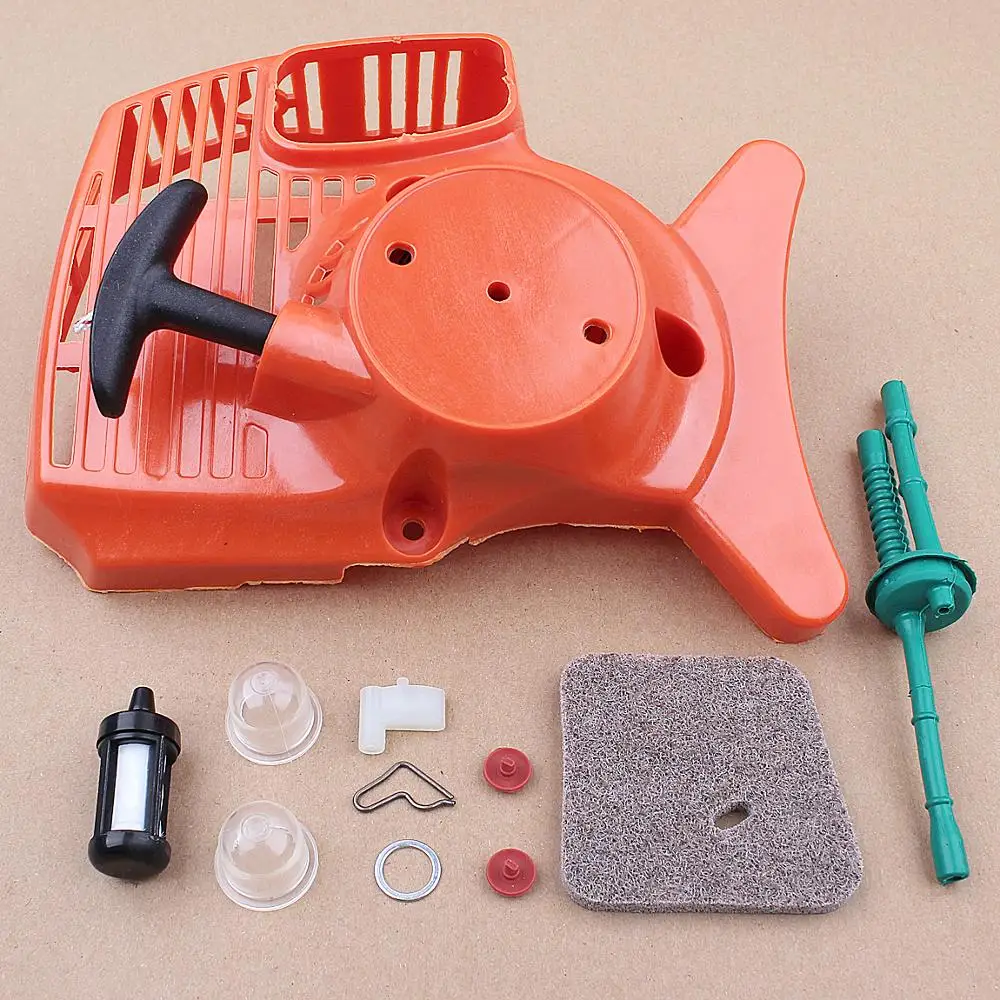 Handle Pull Recoil Starter Air Filter Assembly For Stihl FS38 FS45 FS46 FS55 FC55 HL45 KM55 Trimmer Brush Cutter