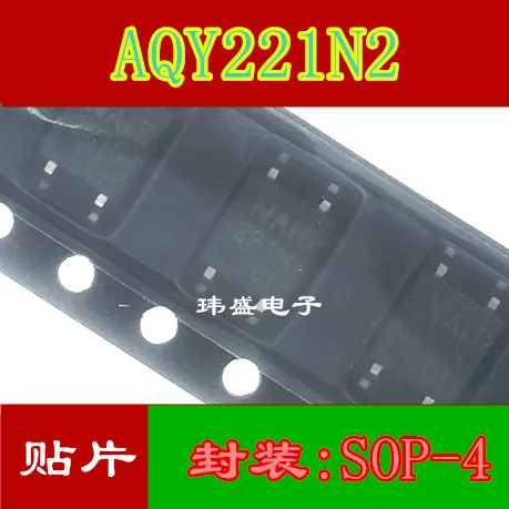 

free shipping AQY221N2S AQY221N2 221N2 SOP4 10PCS