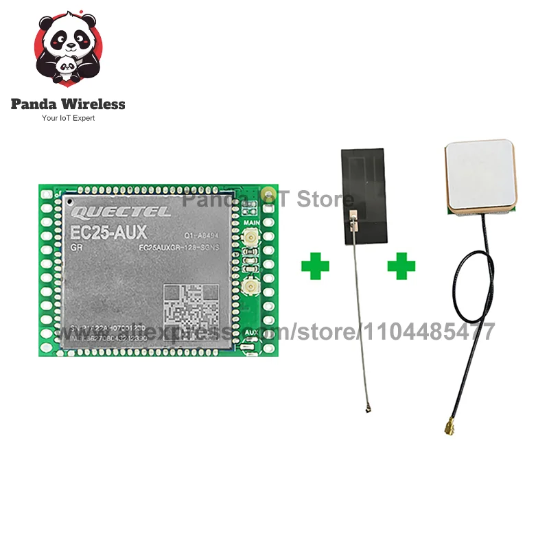 

Основная плата разработки Quectel EC25-AUXGR EC25AUXGR 4G LTE CAT4 GNSS с GPS, совместимый с процессором видеокарты глобального диапазона