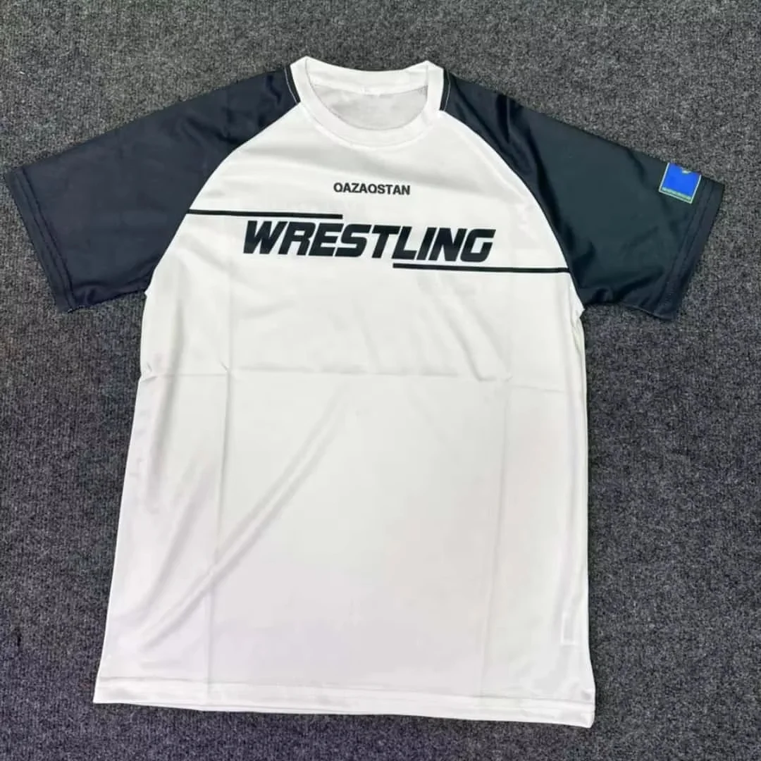 2026 Sommer Jiu-Jitsu Anti-Abrieb T-Shirt, Y2K Print Training Schnelltrocknend Enganliegendes Kurzarm Herren Street Style Top – Detail 6