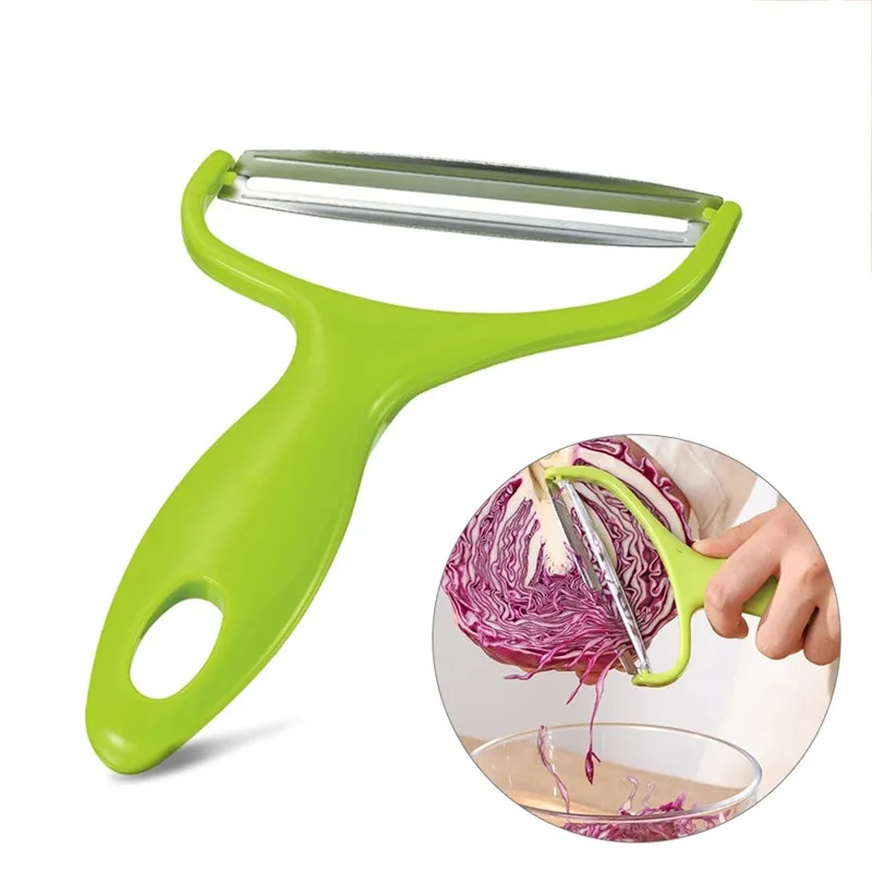 

Multifunctional Peeler for Kitchen, Cabbage Shredder Tools, Broccoli Salad, Potato Slicer, Cutter, Purple Graters, Accessories