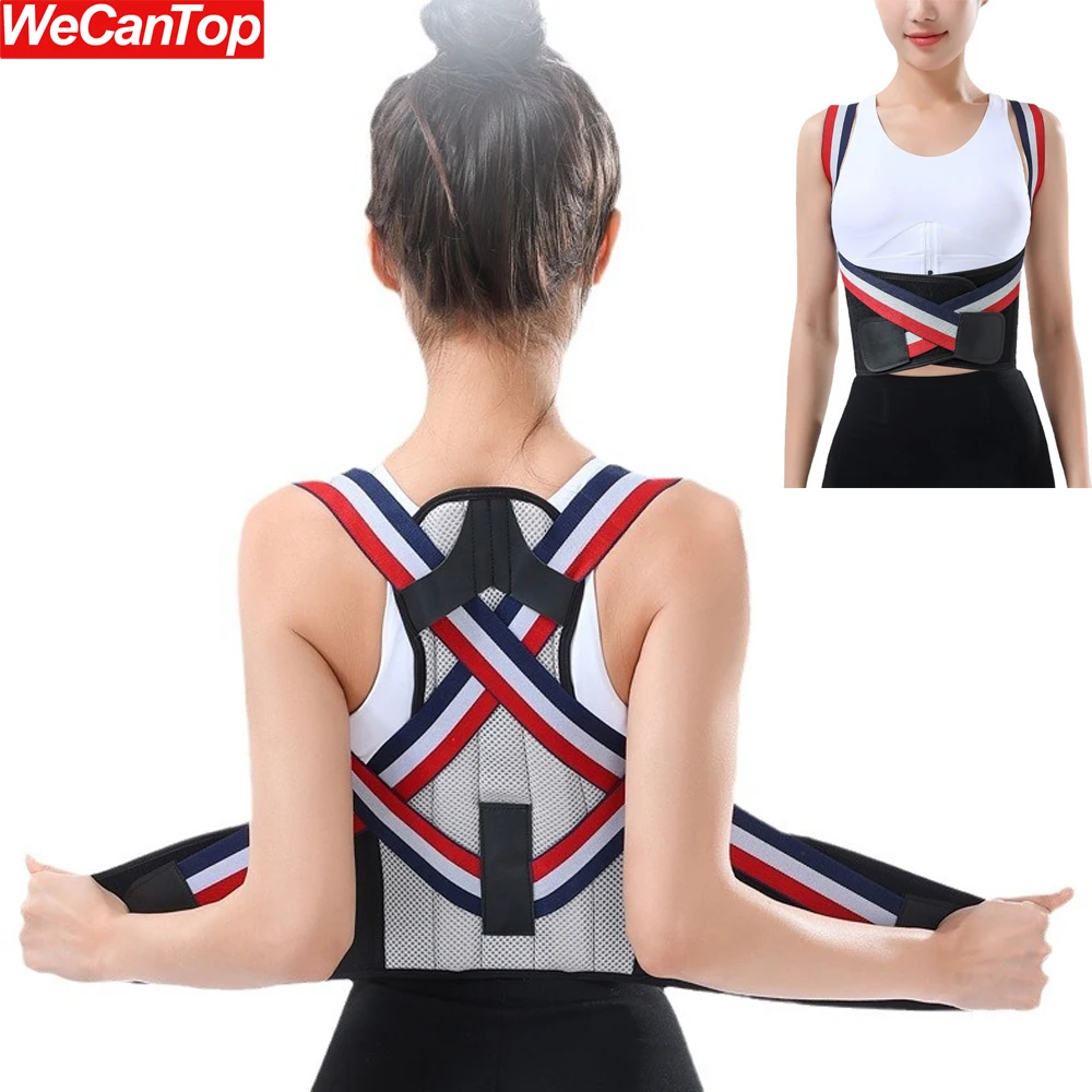 1PCS Posture Corrector for Men Women-Back Brace Full Back Support Straightener for Hunchback-Upper & Lower Lumbar Back Corrector 