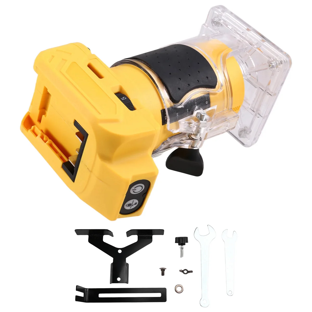 A002 Brushless Electric Trimmer Wood Trimming Machine Wood Router Milling Engraving Slotting Machine for 18V Battery