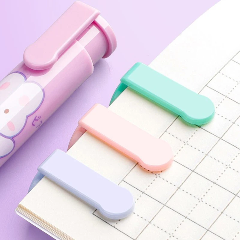 Premendo il tipo di penna per gomma da cancellare per matita per cartoni animati gomma da cancellare per studenti di scuola con nucleo in gomma sostituibile regali per bambini gomma da cancellare per ufficio