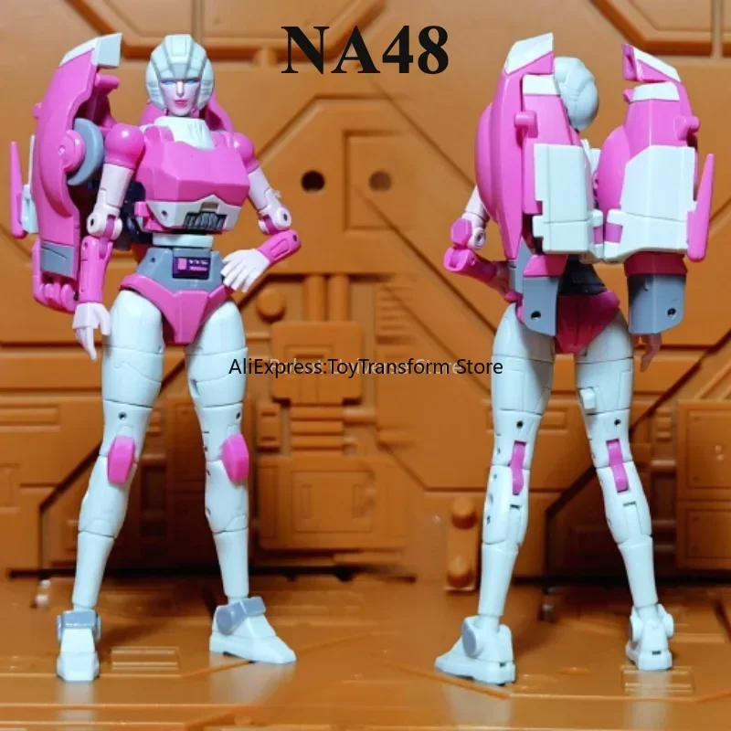 9.2cm In Stock Transformation Toys Newage NA H48 Arcee Mini Pocket War G1 Action Figure Robot Model Collection Gift