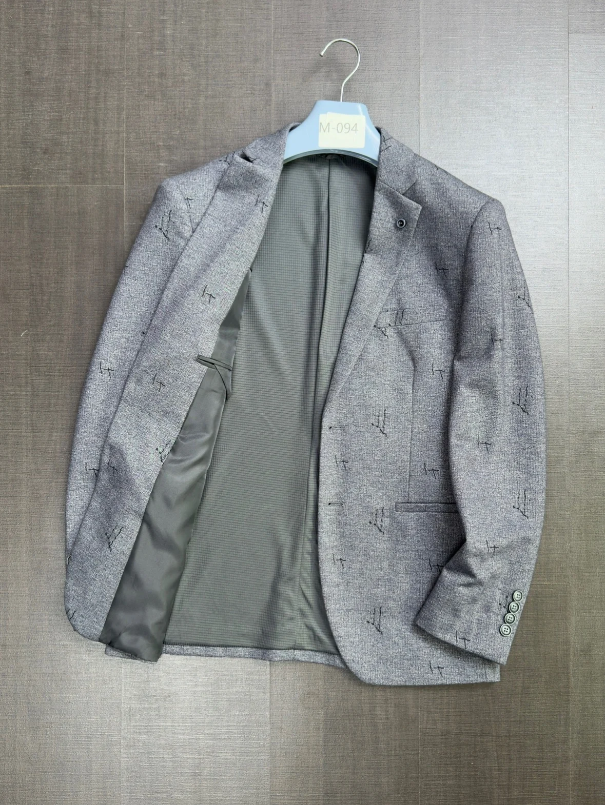 بدلة Busin كاجوال للرجال بقصة ضيقة Jaet لموسم الخريف من ألياف البوليستر حامل Sle طويل Sve لون نقي النسخة الكورية