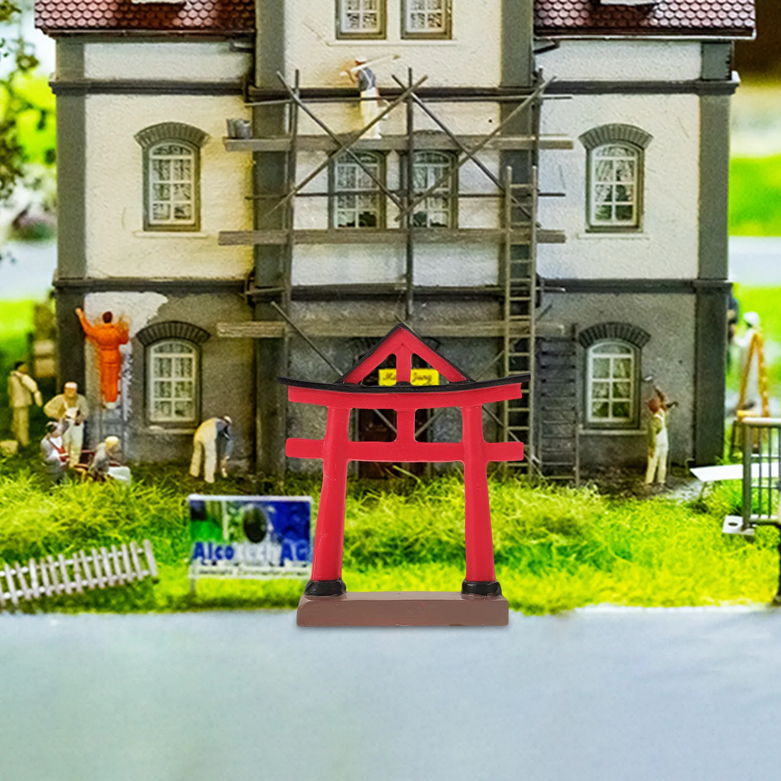 Bonsai Garden With Sand - Patung Mini Torii yang Kokoh untuk