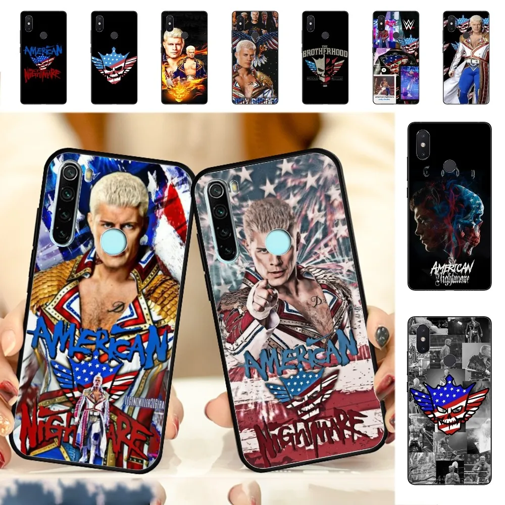 C-Cody R-RhodeS Phone Case For Redmi Note 4 X 5 A 6 7 8 Pro T 9 Pro 9S 10 Pro 11 Pro 11S 11Epro PocoM3pro