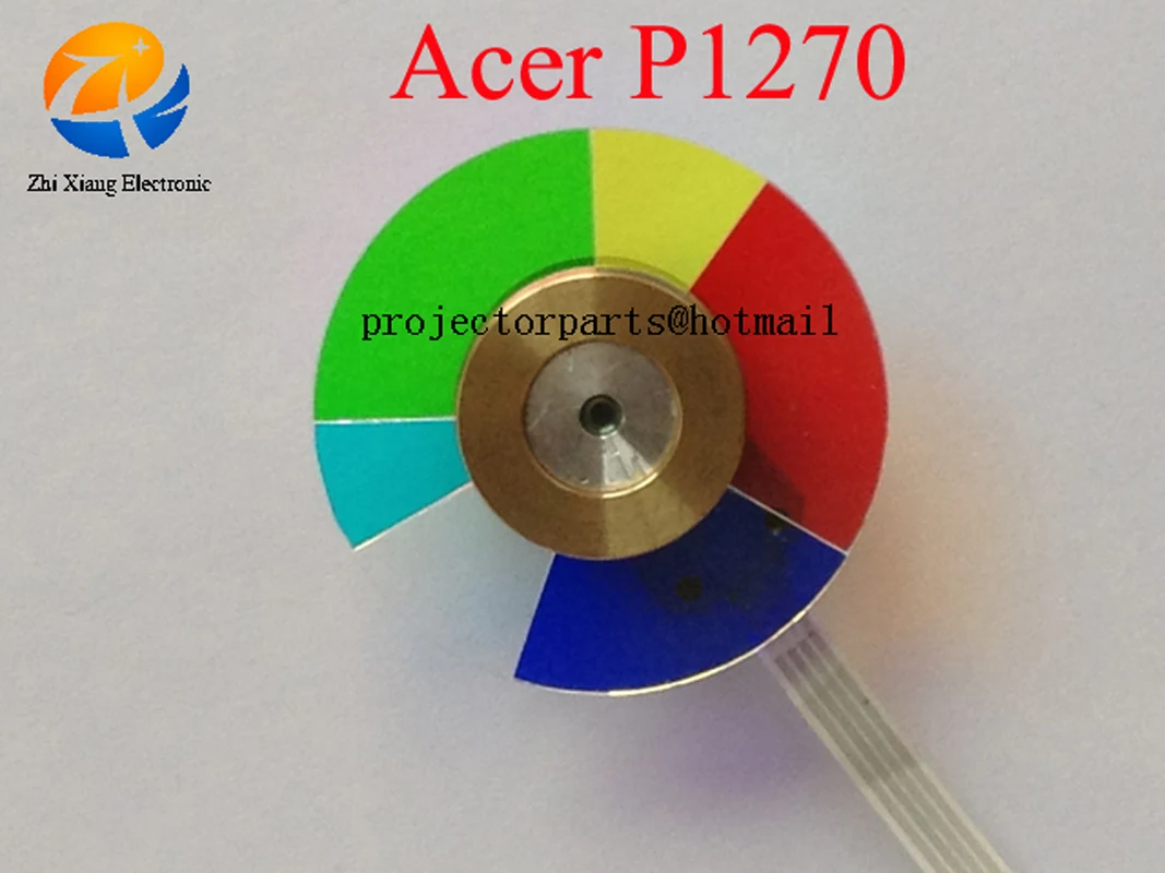 Nuova ruota a colori del proiettore originale per parti del proiettore Acer P1270 ruota a colori ACER P1270 spedizione gratuita