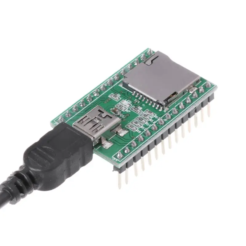 JQ6500-28P Módulo Voz USB Substituir To 5 Way MP3 Voice Standard Contr