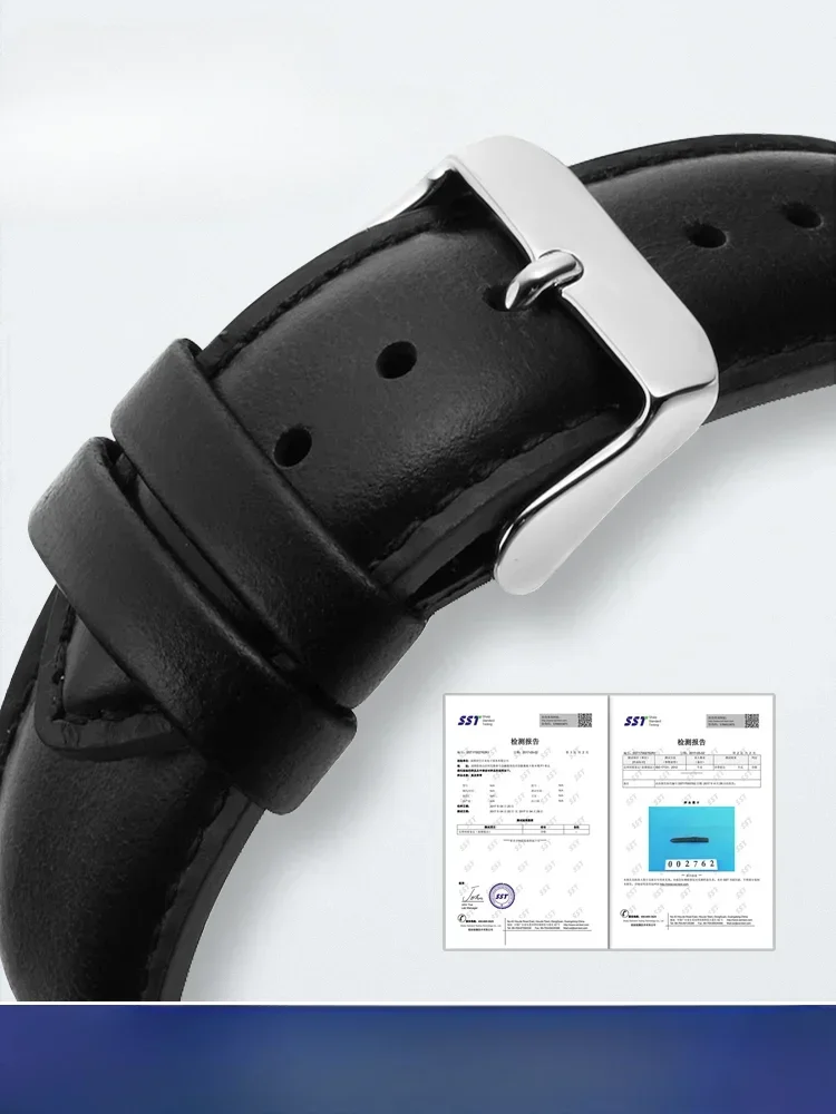 Quick Release Ancient Style Soft Comfortable 18 20 22mm Watch Strap for DW Genuine Leather Men Women Straight Interface Wrist